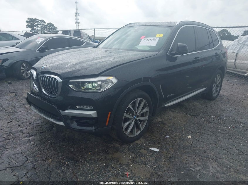 Vin: 5uxtr9c59jld57953, lot: 45819825, bmw x3 xdrive30i 20182