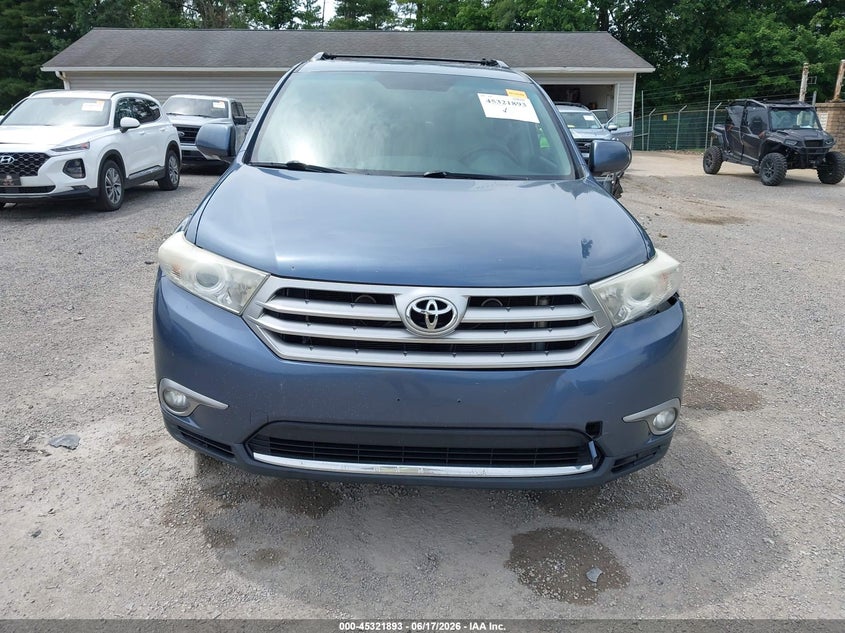 2013 TOYOTA HIGHLANDER SPORT UTILITY VEHICLE 3.5L V-6 DOHC, VVT, 270HP