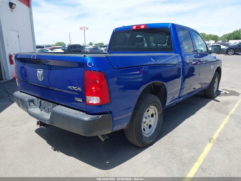 Vin: 1c6rr7fg8hs826550, lot: 45819835, ram 1500 tradesman  4x4 6'4 box 20174