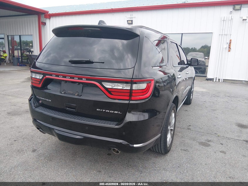Vin: 1c4sdjet6mc573530, lot: 45819857, dodge durango citadel awd 20214