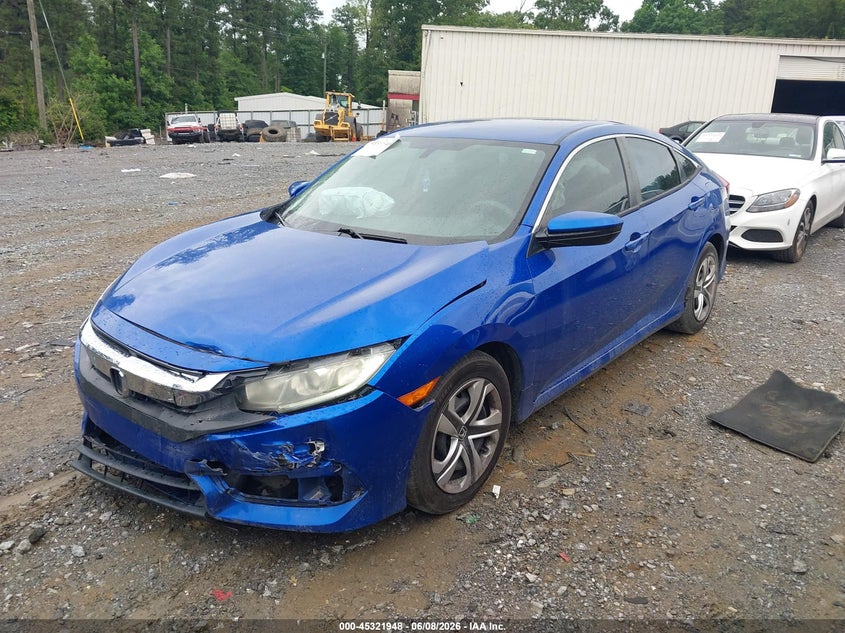 2018 Honda Civic Lx 2HGFC2F53JH555586 photo 1