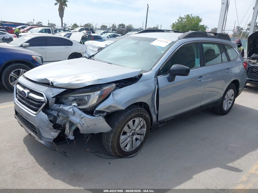 Vin: 4s4bsaac2j3329053, lot: 45819889, subaru outback 2.5i 20182