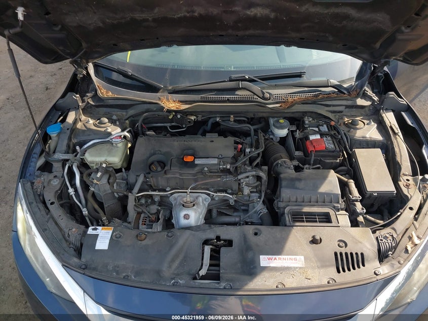 2016 HONDA CIVIC SEDAN 2.0L I-4 DOHC, VVT, 158HP