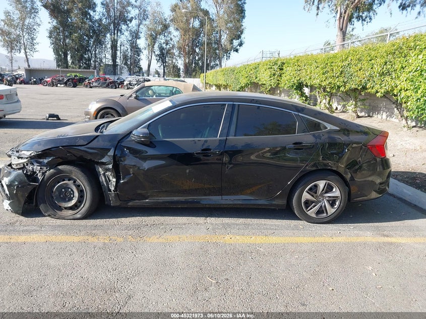 2019 HONDA CIVIC SEDAN 2.0L I-4 DOHC, VVT, 158HP