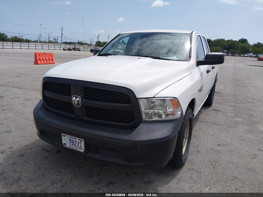 Vin: 1c6rr6ft1hs549733, lot: 45819951, ram 1500 tradesman  4x2 6'4 box 20172