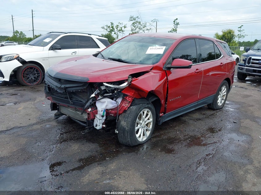 2018 Chevrolet Equinox Lt 2GNAXJEV1J6261745 photo 1