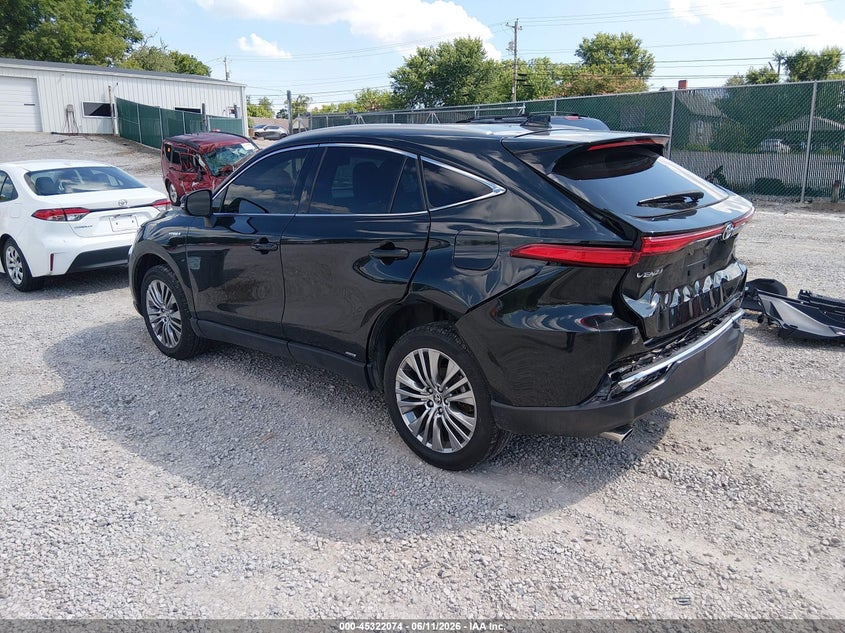 VIN JTEAAAAH2MJ041477 2021 TOYOTA VENZA LIMITED