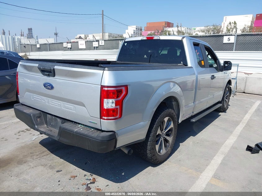 Vin: 1ftex1cp6kfa36310, lot: 45820009, ford f-150 xl 20194