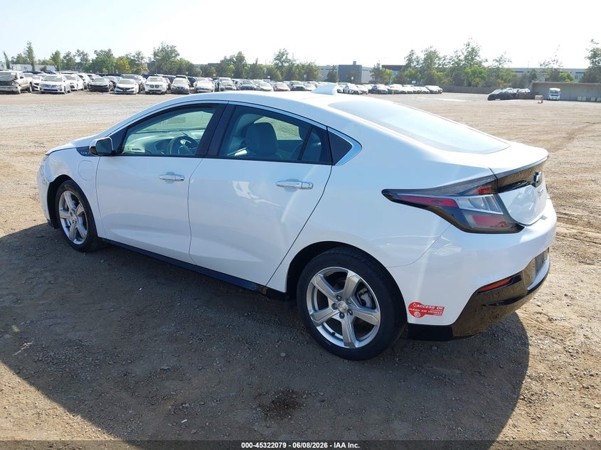 Vin: 1g1rc6s58hu178925, lot: 45820013, chevrolet volt lt 20173