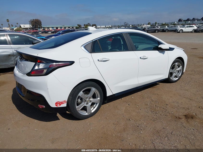 Vin: 1g1rc6s58hu178925, lot: 45820013, chevrolet volt lt 20174