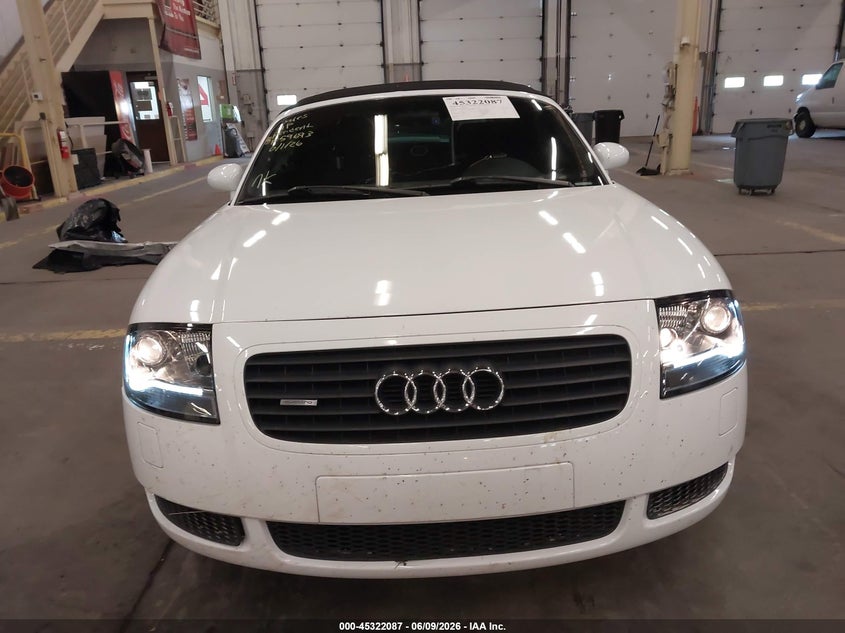 2002 Audi Tt 1.8L VIN: TRUUT28N521029503 Lot: 45322087