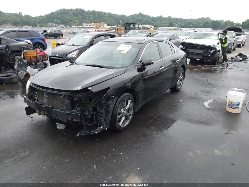 Vin: 1n4aa5ap7ec497876, lot: 45820055, nissan maxima 3.5 sv 20142