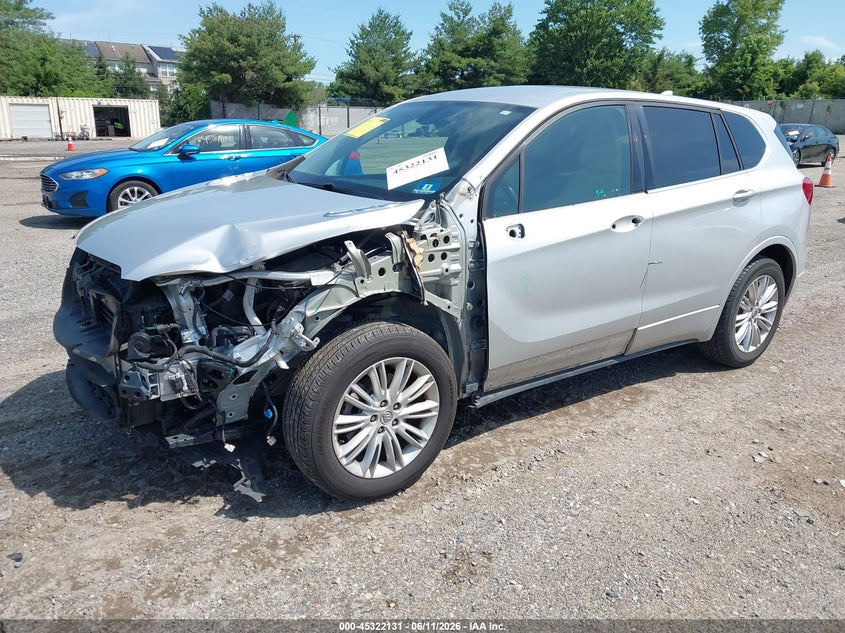 Vin: lrbfxbsaxjd060514, lot: 45820064, buick envision preferred 20182
