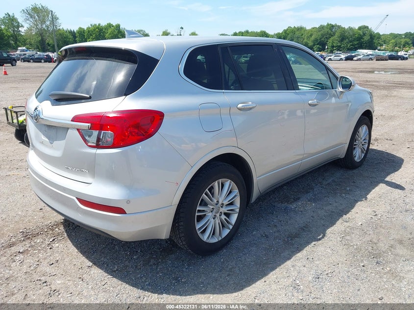 Vin: lrbfxbsaxjd060514, lot: 45820064, buick envision preferred 20184
