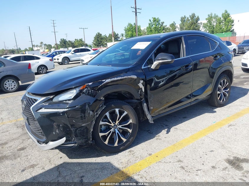 2017 Lexus Nx 200t F Sport JTJYARBZ5H2058697 photo 1