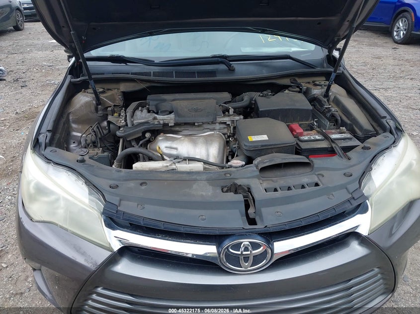 2016 TOYOTA CAMRY SEDAN 2.5L I-4 DOHC, VVT, 178HP