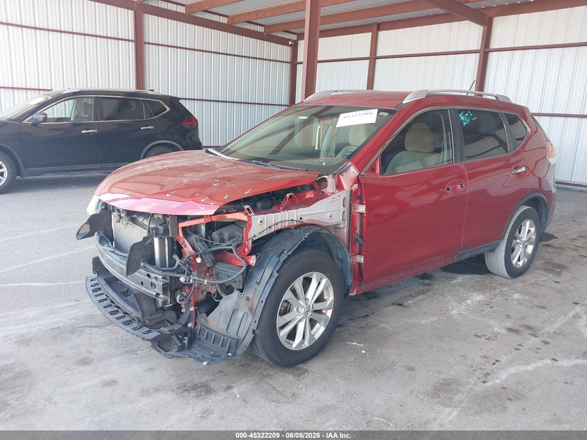 2016 Nissan Rogue Sv KNMAT2MT4GP631895 photo 1