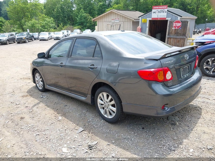 Vin: 2t1bu4ee3ac367846, lot: 45820149, toyota corolla s 20103