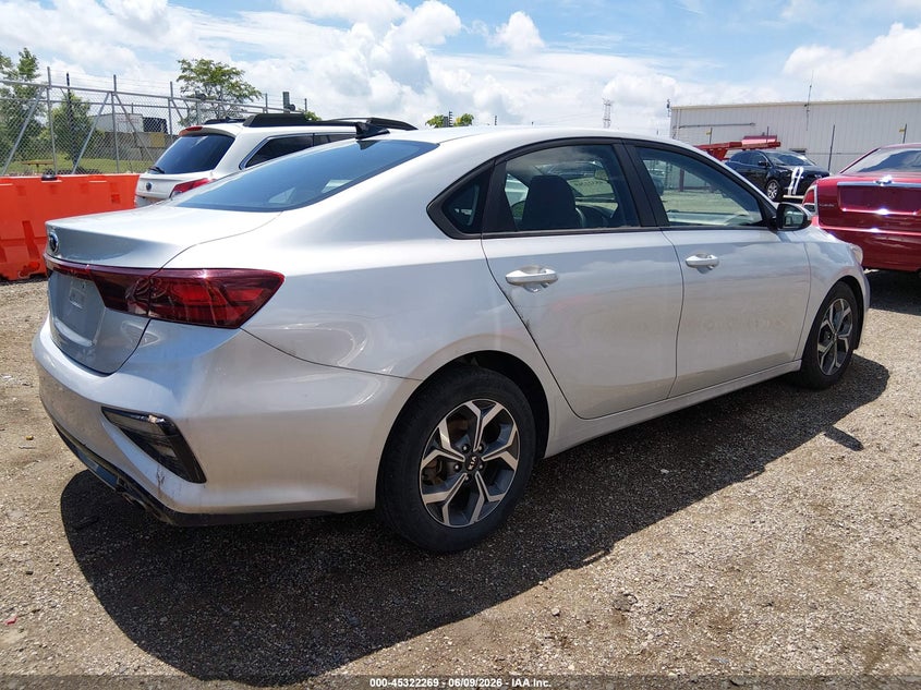 Vin: 3kpf24ad2ke054598, lot: 45820202, kia forte lxs 20194