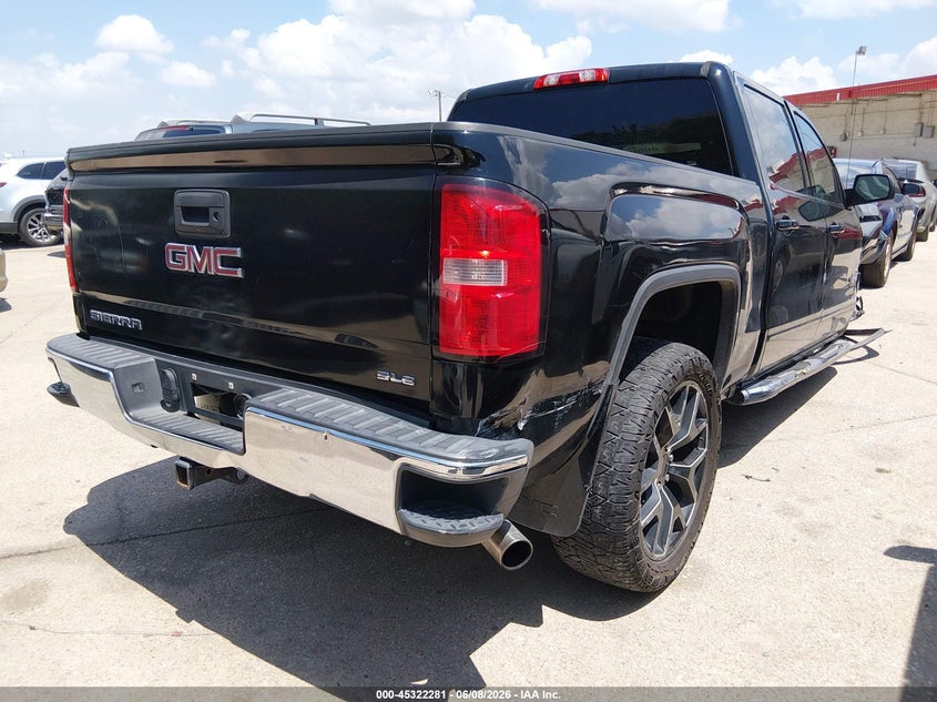 Vin: 3gtp1uec8fg415982, lot: 45820214, gmc sierra 1500 sle 20154
