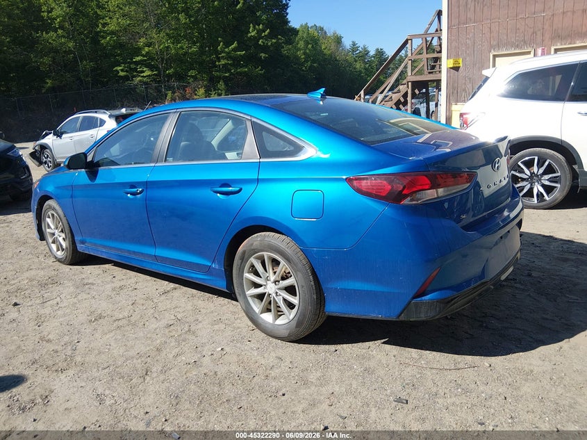 Vin: 5npe24af3kh733501, lot: 45820223, hyundai sonata se 20193