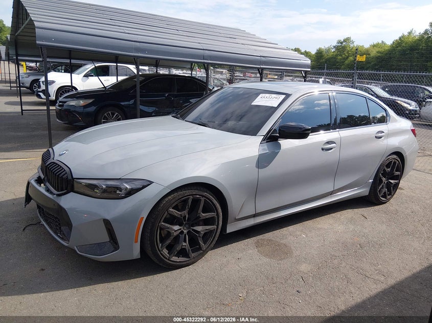 Vin: 3mw89cw02t8f93627, lot: 45820225, bmw 330i xdrive na 20262