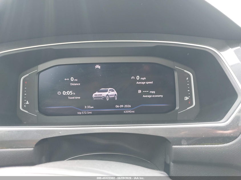 2021 VOLKSWAGEN TIGUAN 2.0L I-4 DI, DOHC, V(VIN: 3VV2B7AX7MM127338