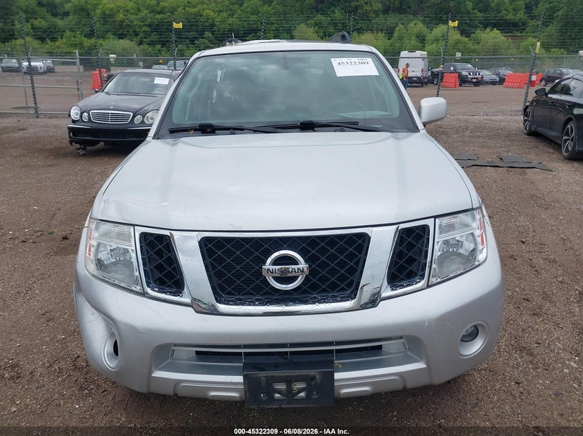 2010 Nissan Pathfinder Se VIN: 5N1AR1NB9AC600232 Lot: 45322309