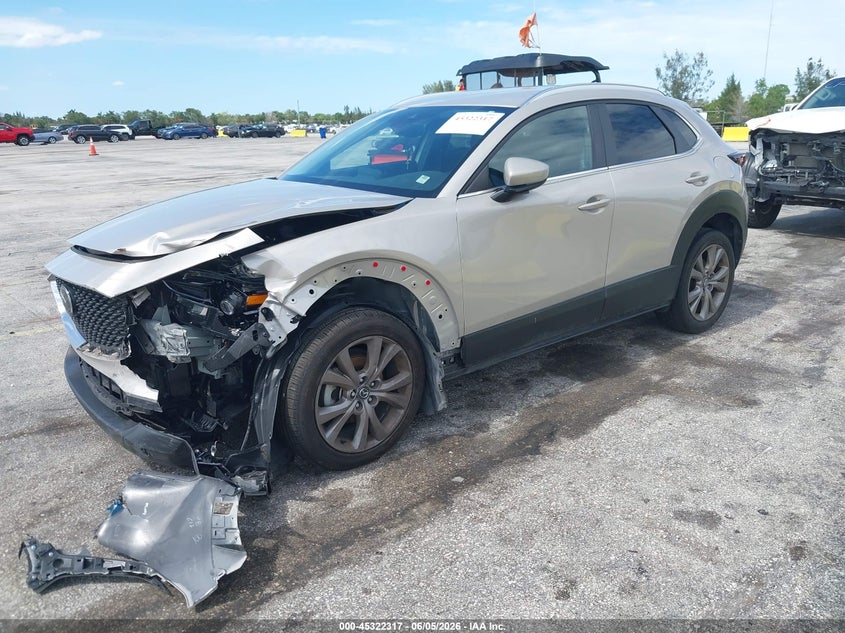 Vin: 3mvdmbbm6pm586856, lot: 45820250, mazda cx-30 2.5 s select 20232