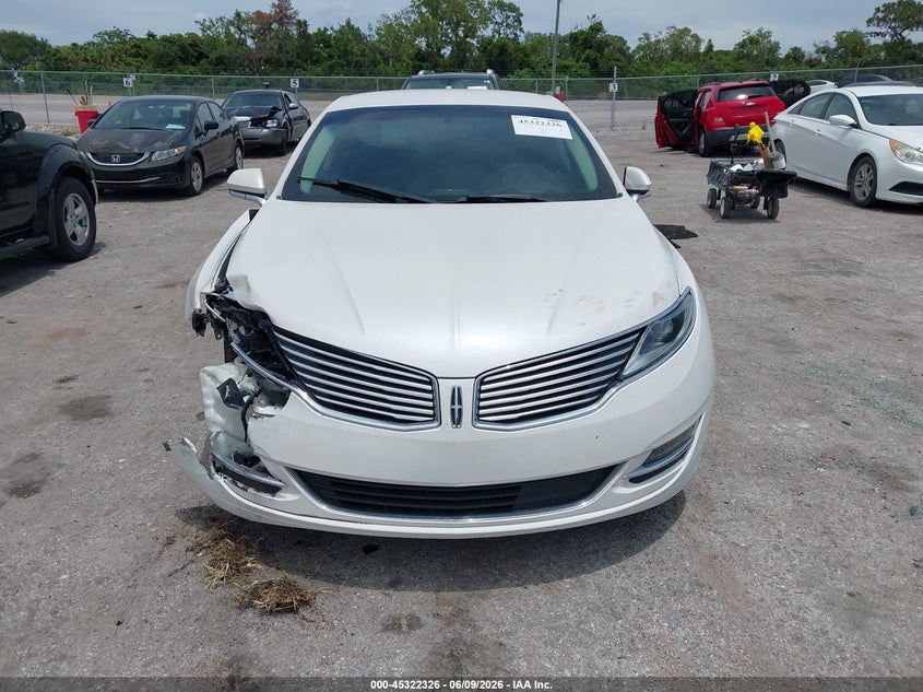 2016 Lincoln Mkz Hybrid VIN: 3LN6L2LU6GR630297 Lot: 45322326