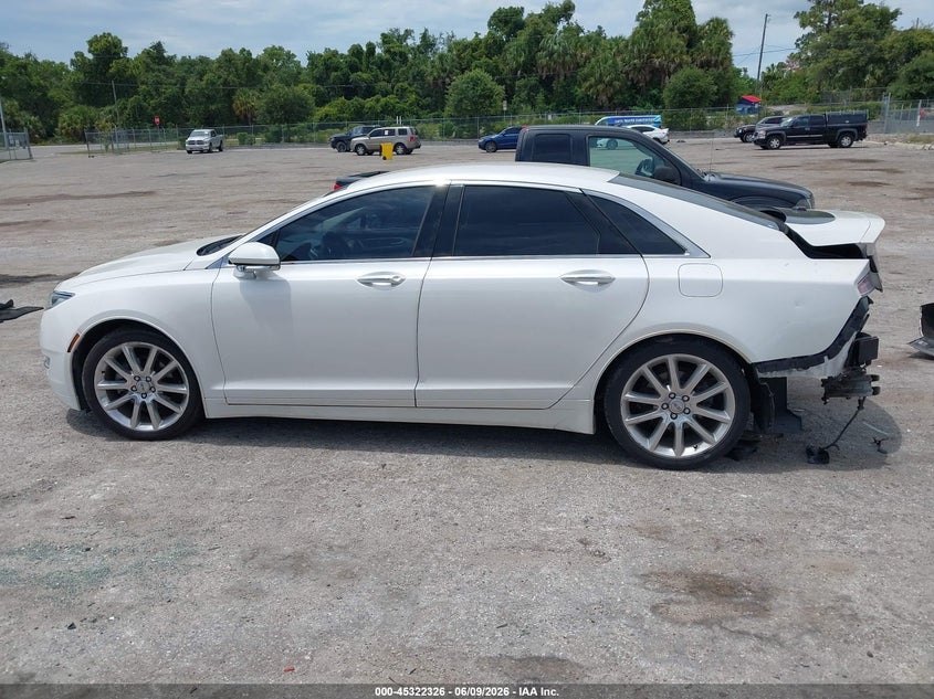 2016 Lincoln Mkz Hybrid VIN: 3LN6L2LU6GR630297 Lot: 45322326