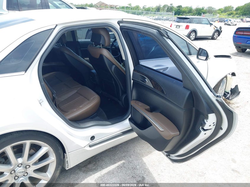 2016 Lincoln Mkz Hybrid VIN: 3LN6L2LU6GR630297 Lot: 45322326