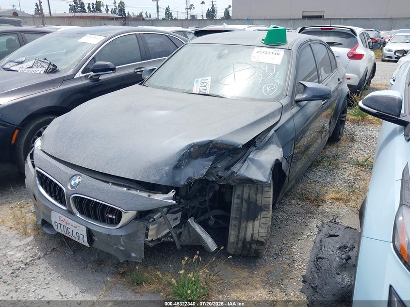 Vin: wbs3c9c58fj276132, lot: 45820273, bmw m3 20152