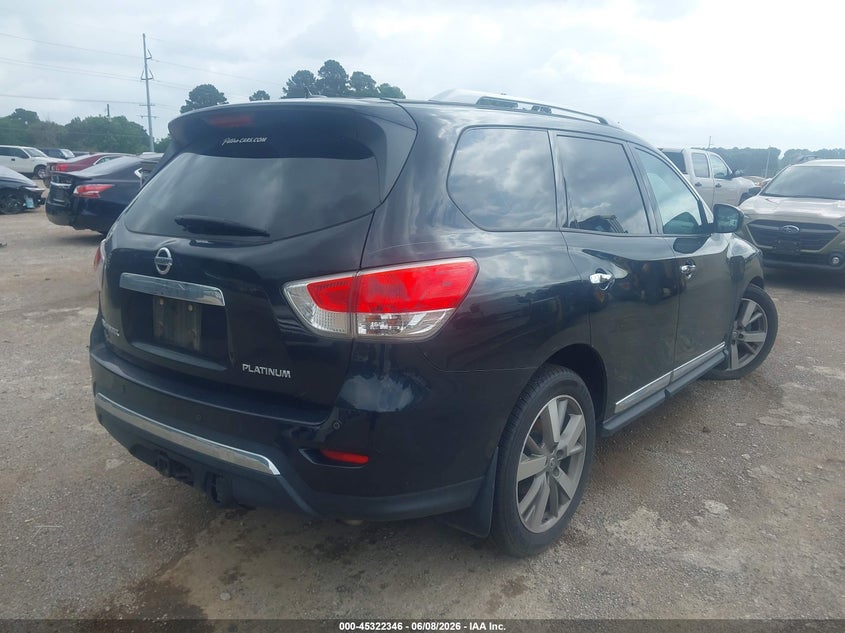 2016 NISSAN PATHFINDER auction photo 4
