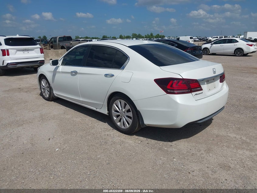 Vin: 1hgcr2f88ea221196, lot: 45820292, honda accord ex-l 20143