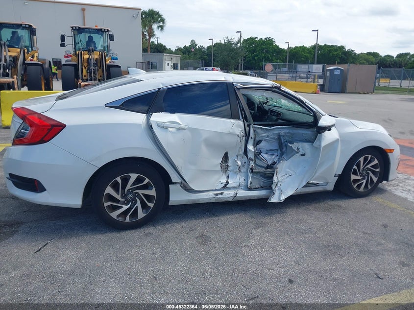 2017 Honda Civic Ex VIN: 19XFC2F76HE207223 Lot: 45322364