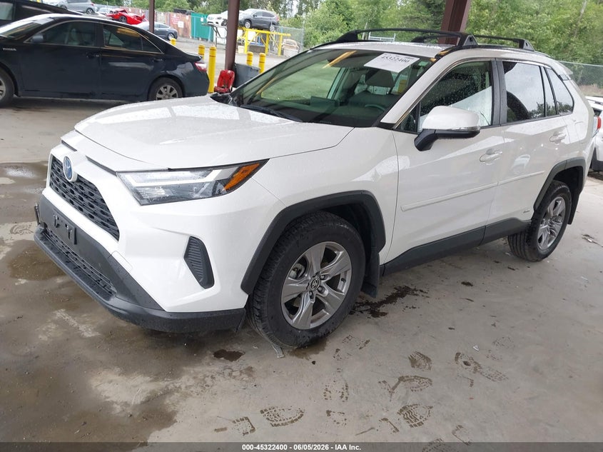 Vin: jtmrwrfv2rd263691, lot: 45820333, toyota rav4 hybrid xle 20242