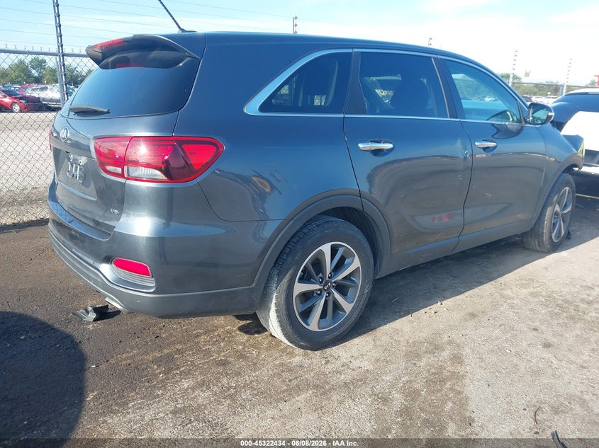 Vin: 5xypg4a54lg680222, lot: 45820367, kia sorento 3.3l lx 20204
