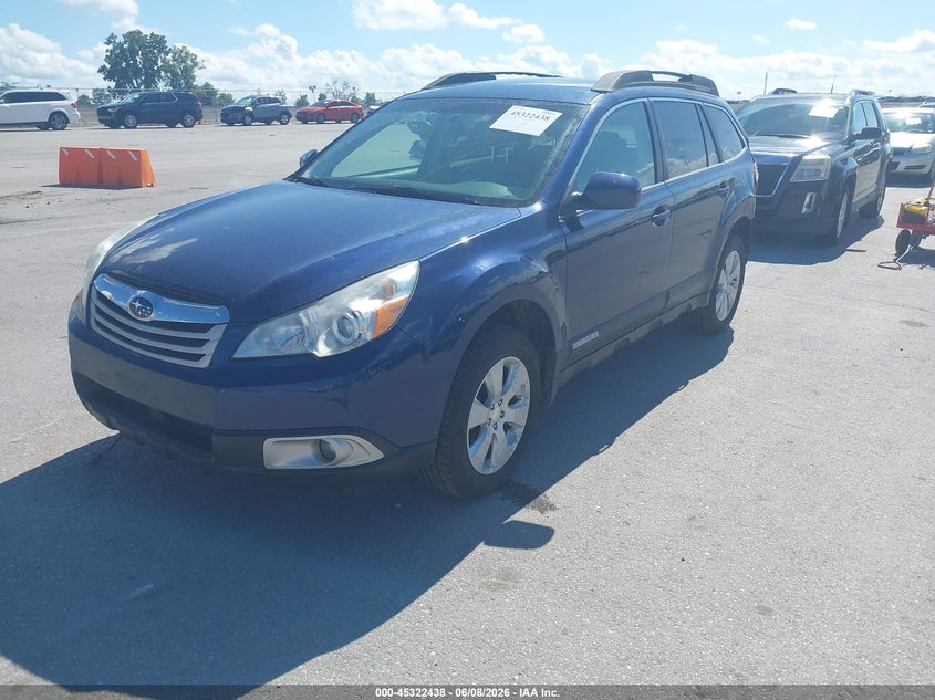 2011 SUBARU OUTBACK auction photo 2