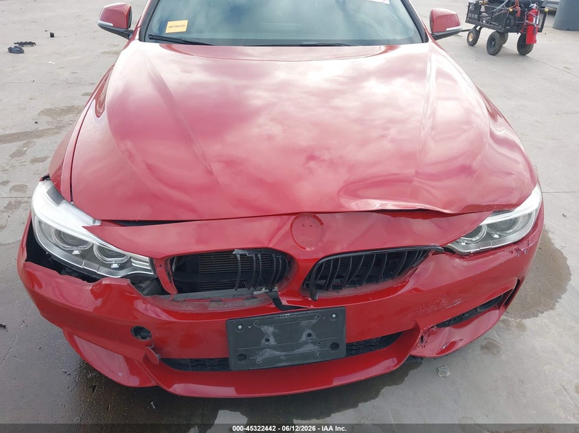 2016 BMW 435I VIN: WBA3R1C51GK530022 Lot: 45322442