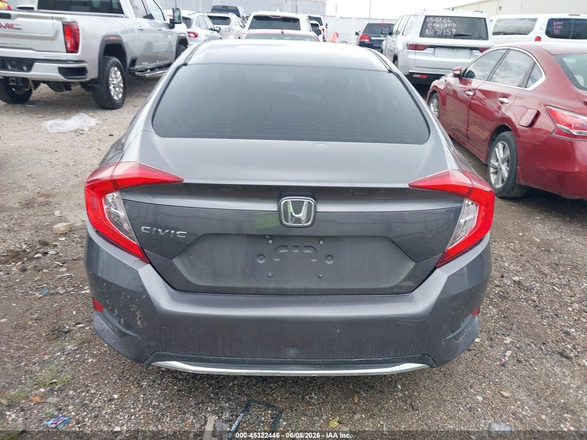 VIN 19XFC2F61KE003105 2019 HONDA CIVIC LX