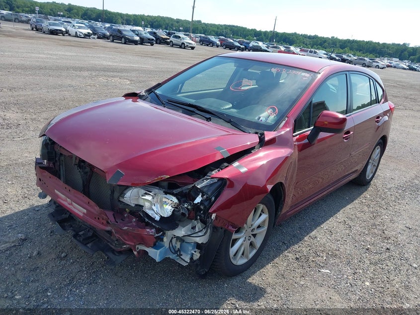 Vin: jf1gpac6xe8321803, lot: 45820403, subaru impreza 2.0i premium 20142