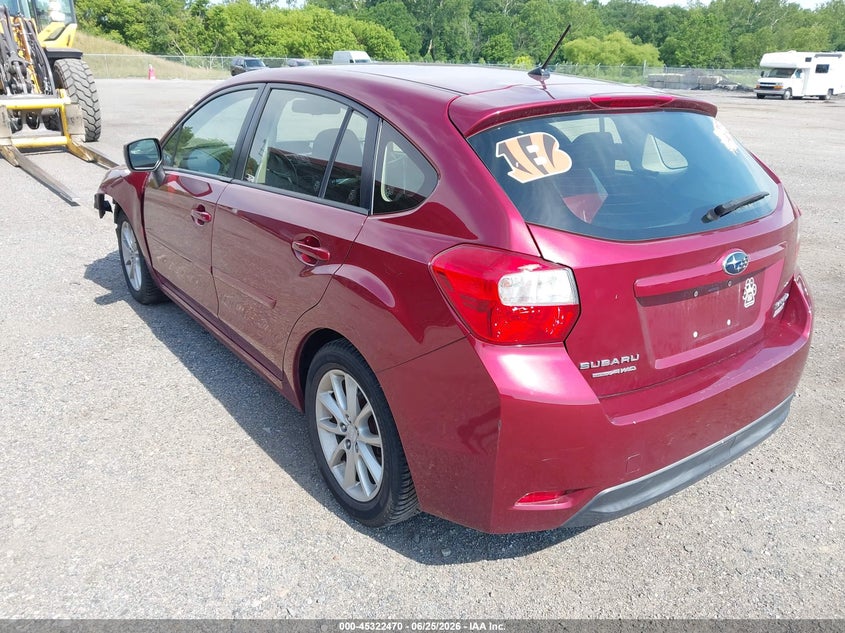 Vin: jf1gpac6xe8321803, lot: 45820403, subaru impreza 2.0i premium 20143