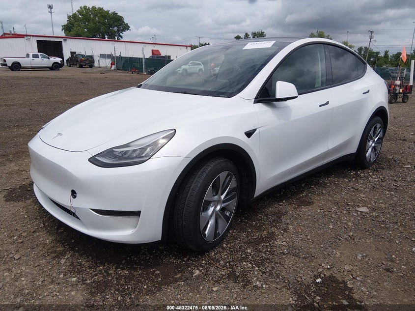 Vin: 7saygdef1pa049058, lot: 45820408, tesla model y performance dual motor all-wheel drive 20232