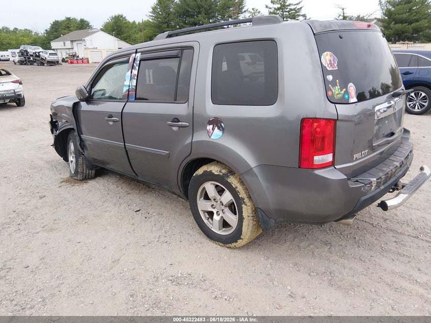 Vin: 5fnyf4h61bb046247, lot: 45820416, honda pilot ex-l 20113