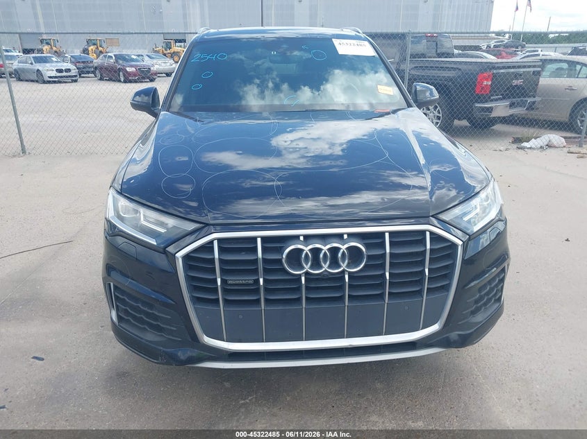 2021 AUDI Q7 SPORT UTILITY VEHICLE 2.0L I-4 DI, DOHC, VVT, TURBO, 248HP