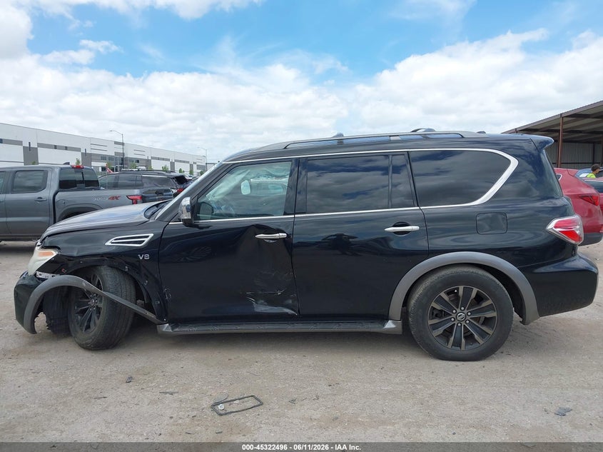 2018 Nissan Armada Platinum VIN: JN8AY2NF0J9330261 Lot: 45322496