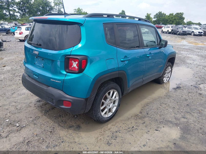 2022 JEEP RENEGADE auction photo 4
