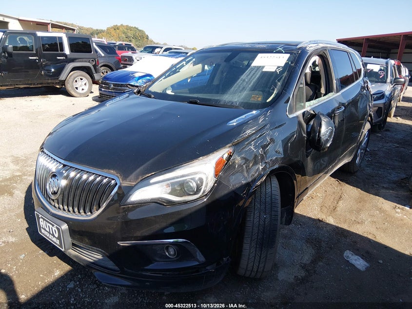 Vin: lrbfxbsa4hd111841, lot: 45820446, buick envision essence 20172