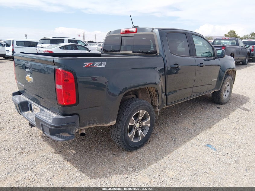 Vin: 1gcgtden0h1265377, lot: 45820516, chevrolet colorado z71 20174